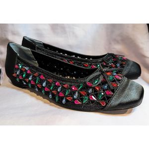 J. Renee Satin Ballet Flat - NEW